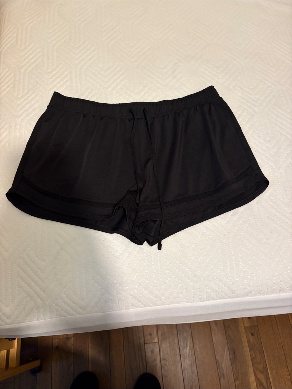 SO Women's Black Athletic Drawstring Shorts